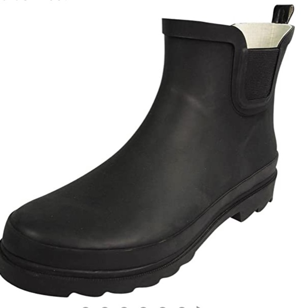 NORTY- Women’s chelsea rainboots, black